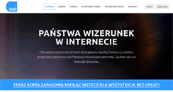 Desktop Screenshot of daob.pl